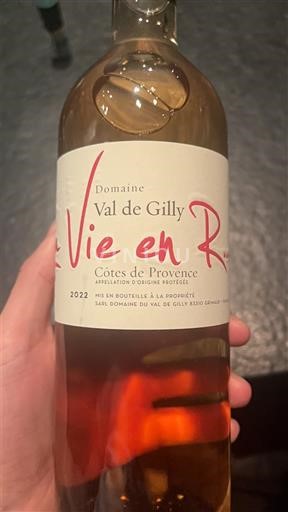 Provence Côtes-de-Provence Domaine Val de Gilly La Vie en Rose 2022