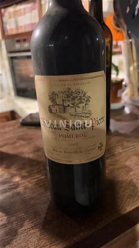 Bordeaux Pomerol Château Saint Pierre 2008