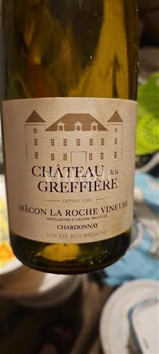 Burgundy Mâcon and Mâcon-Villages Château La Greffière 2023