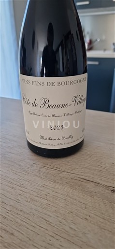 Borgogna Côte de Beaune Villages Matthieu de Brully 2023