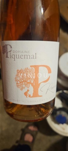 Languedoc ja Roussillon Katalonianrinteet Domaine Piquemal P Rosé 2022
