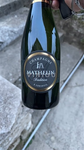 Champagne Sâm-panh Mathelin Tradition Không niên vụ