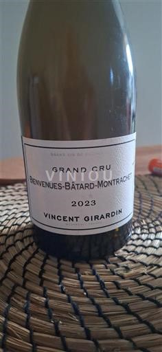 Bourgogne Bienvenues-bâtard-montrachet Grand Cru Vincent Girardin 2023