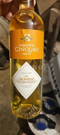 Sudoeste No especificado Domaine Cinquau Le Fruit 2020