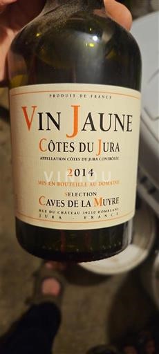 Jura Côtes-du-jura Caves de la Muyre Sélection 2014