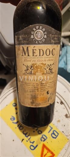 Bordeaux Médoc Expert Club Réserve Prestige 2004