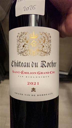 Bordeaux Saint-Émilion Grand Cru Grand Cru Château Rocher 2021