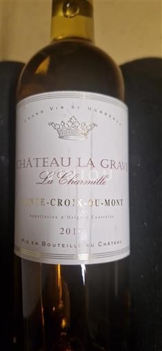 Bordeaux Sainte-Croix-Du-Mont Château La Grave La Charmille 2012