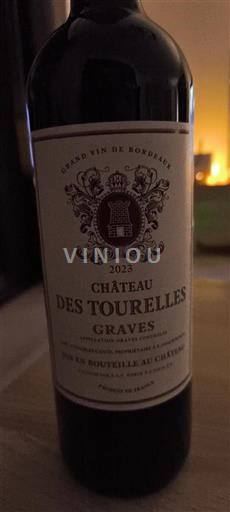 Bordeaux Graves Château Des Tourelles 2023