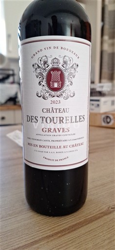 Bordeaux Graves Château Des Tourelles 2023