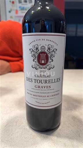 Bordeaux Graves Château Des Tourelles 2023