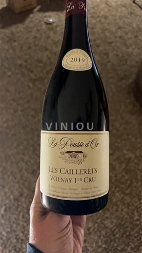 Burgundy Volnay Premier Cru La Pousse Or Les Caillerets 2019