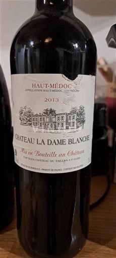 Bordeaux Haut-Médoc Château La Dame Blanche 2013