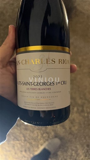 Bourgogne Ospecificerad Premier Cru Jean-Charles Rion Les Terres Blanches 2021