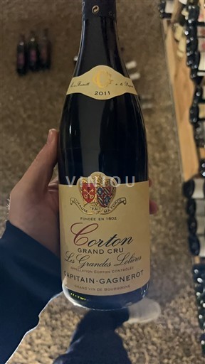 Burgundija Corton Grand Cru Capitain-Gagnerot Les Grands Lolières 2011