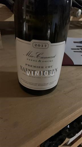 Bourgogne Saint-Aubin Premier Cru Méocamuzet Père & Fils 2017