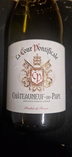 Thung lũng Rhône Châteauneuf-du-pape La Cour Pontificale 2023