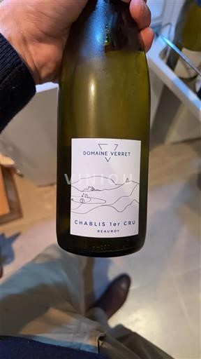 Bourgondië Chablis Premier Cru Domaine Verret Beauroy 2023