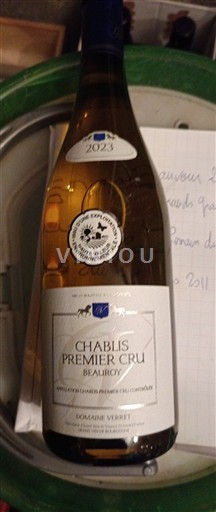 Bourgogne Chablis Premier Cru Domaine Verret Beauroy 2023