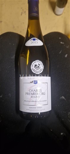 Borgonha Chablis Premier Cru Domaine Verret Beauroy 2023