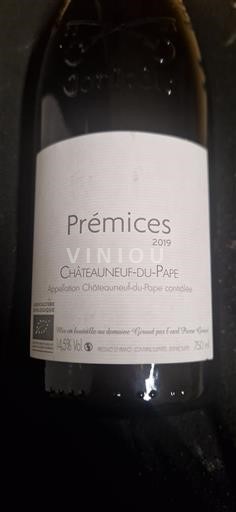Rhône-dalen Châteauneuf-du-Pape Domaine Giraud Prémices 2019