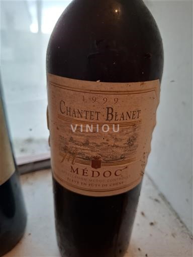 Burdeos Médoc Chantet Blanet 1999