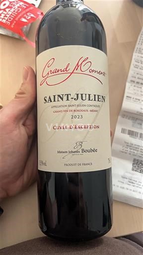 Bordeaux Saint-Julien Maison Johanes Boubée Grand Moment d'Exception 2023