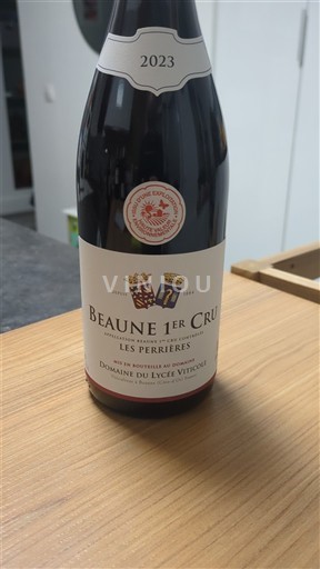 Bourgogne Beaune Premier Cru Domaine Lycée Viticole Les Perrières 2023