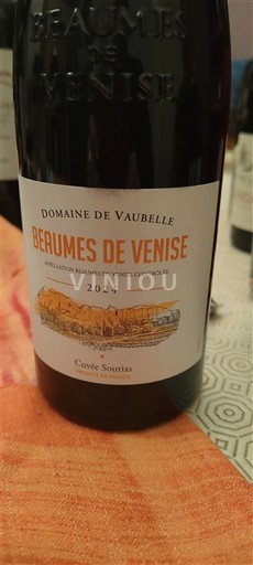 Rhônetal Beaumes de Venise Domaine Vaubelle Sourias 2024