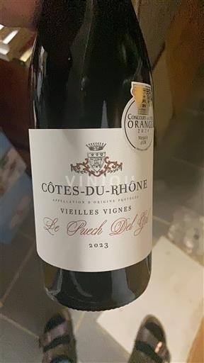 Rhône Valley Côtes du Rhône Le Puech Del Gal Vieilles Vignes 2023