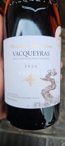 Thung lũng Rhône Vacqueyras Domaine Saint Pierre 2024
