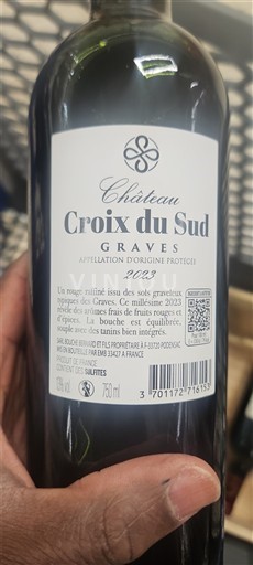 Bordeaux Graves Château Croix du Sud 2023