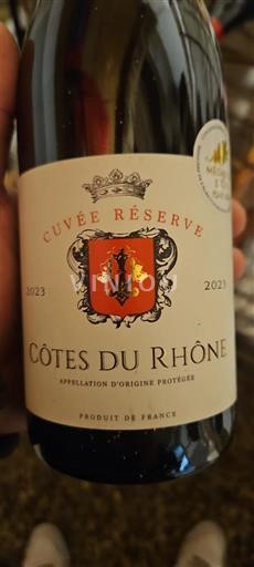Vale do Ródano Côtes-do-Ródano Cuvée Réserve 2021