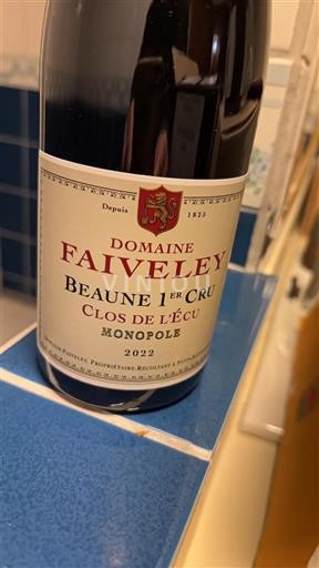 Burgundija Ni doloceno Premier Cru Domaine Faiveley Clos de l'Écu Monopole 2022