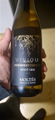Alsazia Pinot grigio Vendanges Tardives Moltes Pinot Gris 2017