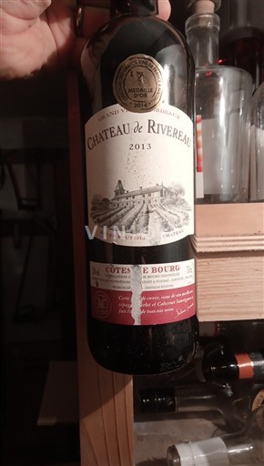 Bordeaux Côtes-de-bourg Château Riveraux 2013