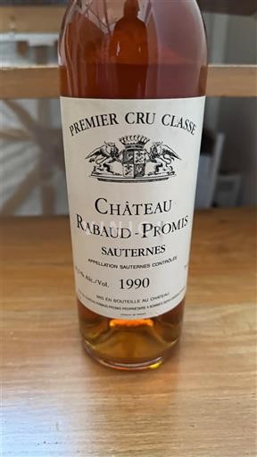 Бордо Сотерн Premier Cru Château Rabaud-Promis 1990