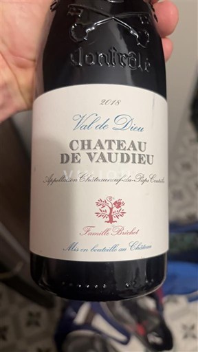 Rhône Valley Châteauneuf-du-Pape Château Vaudieu Val de Dieu 2018