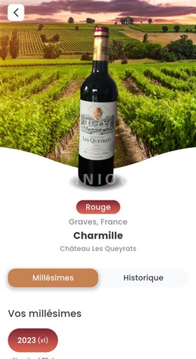 Bordeaux Graves Château Les Queyrats Charmille 2023