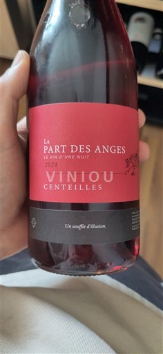 Langvedok Minervois Centeilles La Part des Anges - Le Vin d'une Nuit 2024