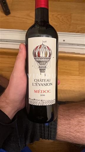 Bordeaux Médoc Château L'Évasion 2016