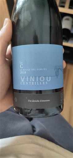 Langvedok Minervois Centeilles Le C Le Rouge des Oubliés 2018