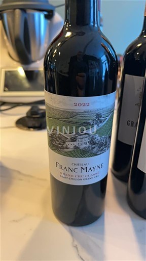 Burdeos Saint-Émilion Gran Cru Grand Cru Classé Château Franc Mayne 2022