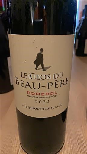 Bordeaux Pomerol Le Clos du Beau-Père 2022