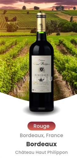 Bordeaux Château Haut Philippon 2010