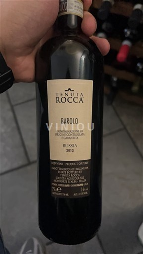 Piedmont Wines Barolo Tenuta Rocca Bussia 2013