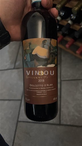 Piedmont Wines Dolcetto d'Alba Giovanni Manzone 2018