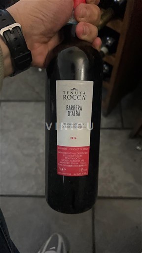 Piedmont Wines Barbera d'Alba Tenuta Rocca 2014