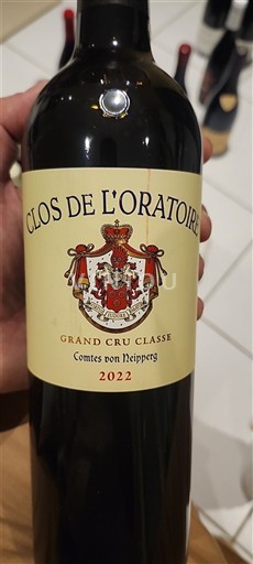 Bordeaux Saint-Émilion Grand Cru Grand Cru Classé Clos de l'Oratoire 2022