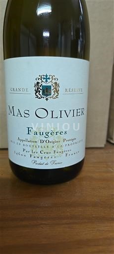 Languedoc Faugères Mas Olivier Grande Réserve Không niên vụ